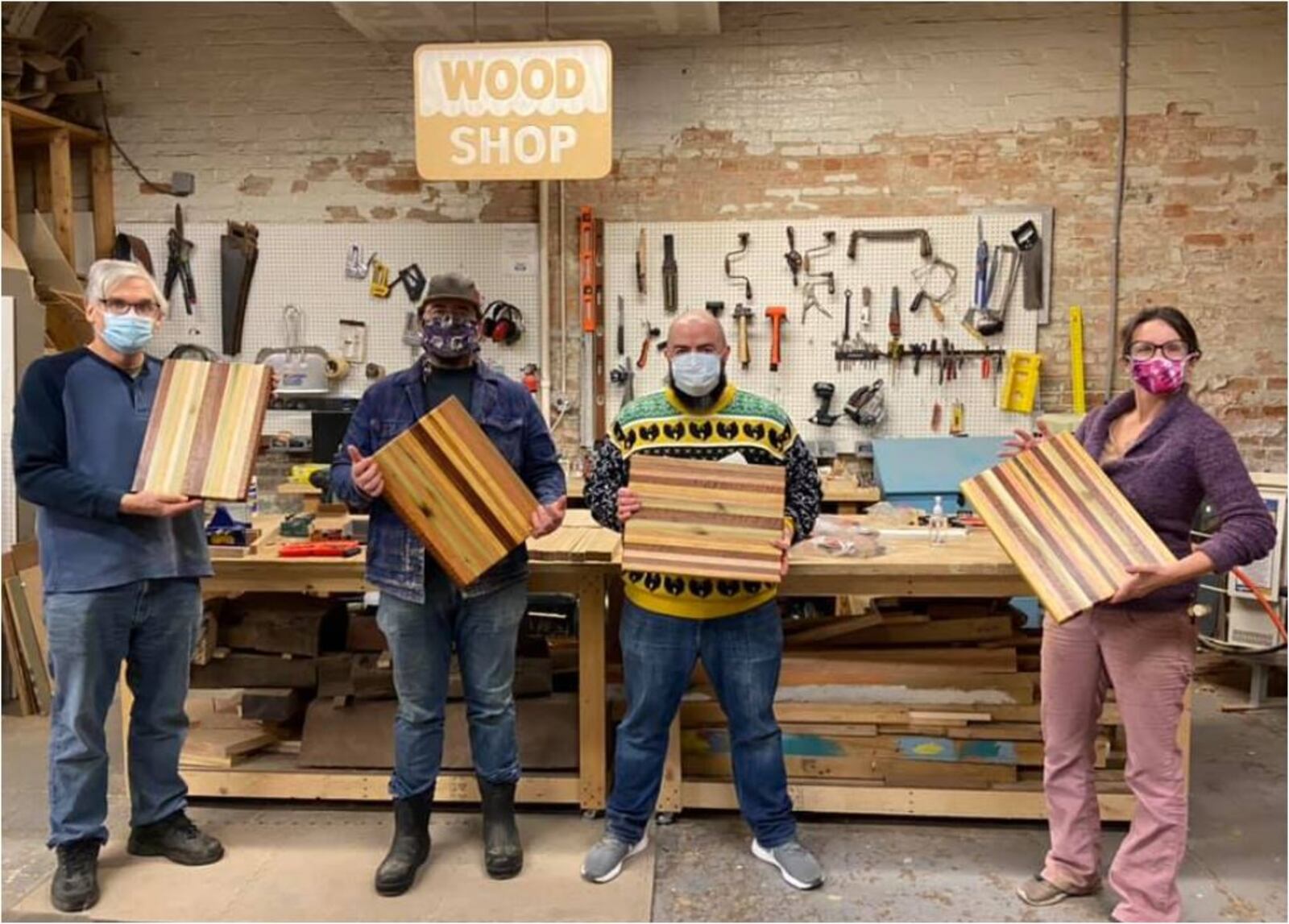 A wood shop is one thing Wave Pool offers to artists at its location in Cincinnati's Camp Washington neighborhood. PROVIDED