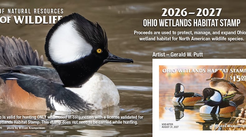 The Ohio Department of Natural Resources (ODNR) is accepting submissions for its annual duck stamp now through Feb. 1. CONTRIBUTED