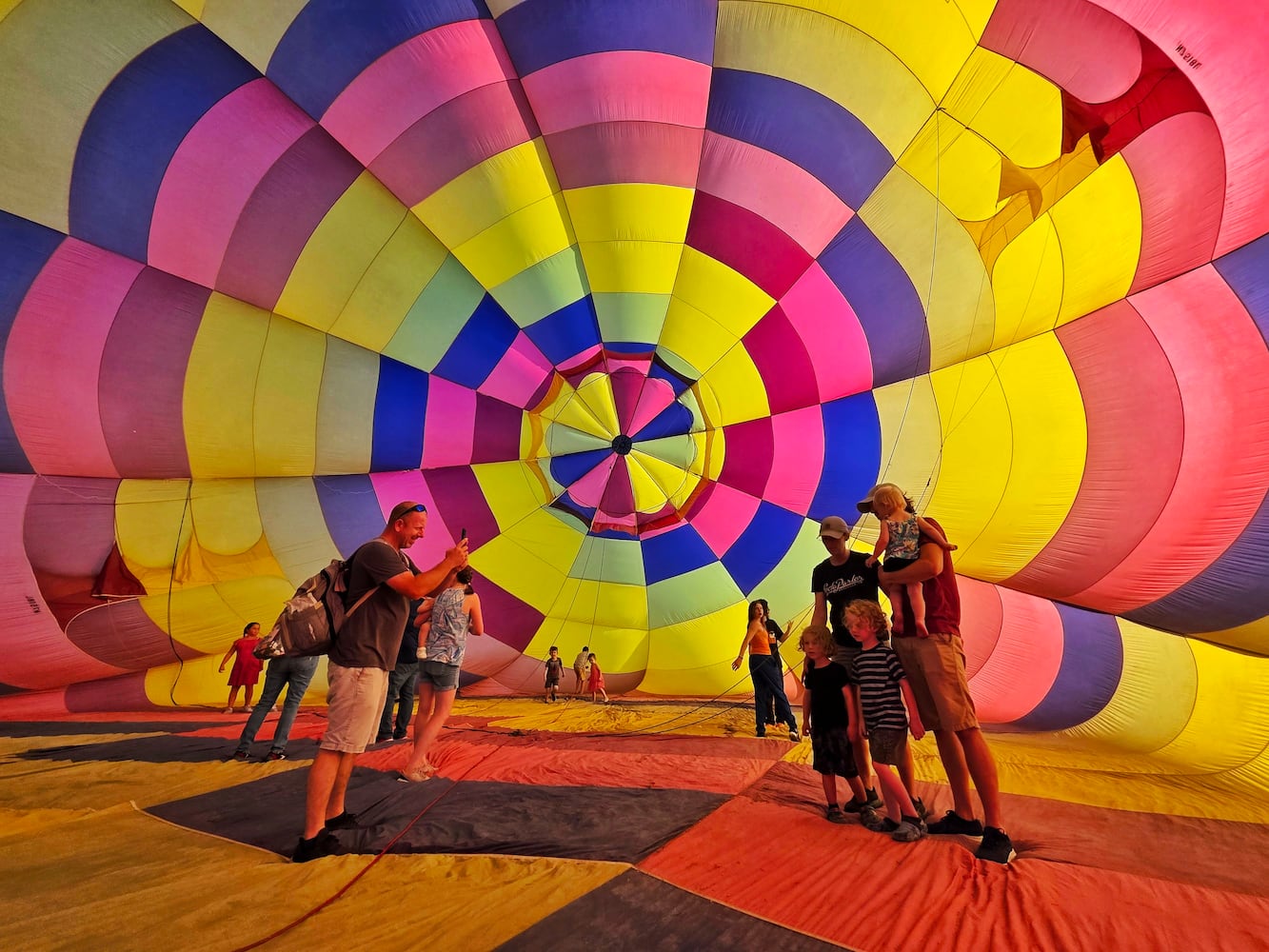 071825 The Ohio Challenge hot air balloon festival