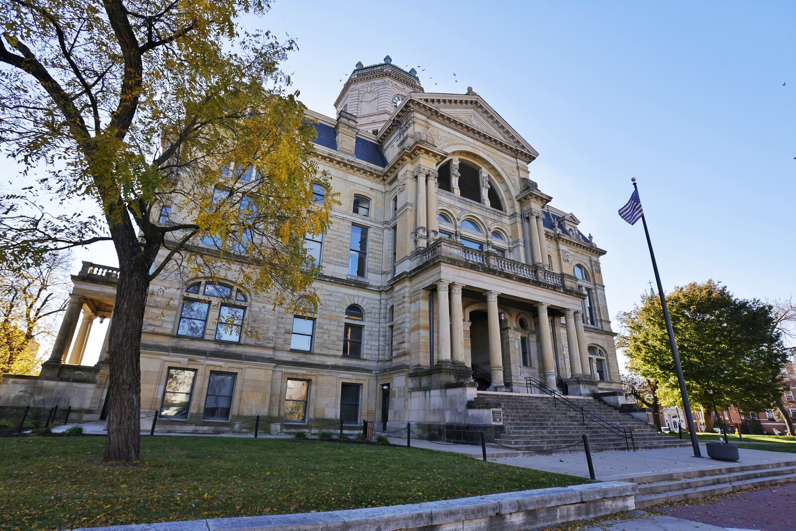 Historic Butler County Courthouse on High Street in Hamilton. NICK GRAHAM/ STAFF