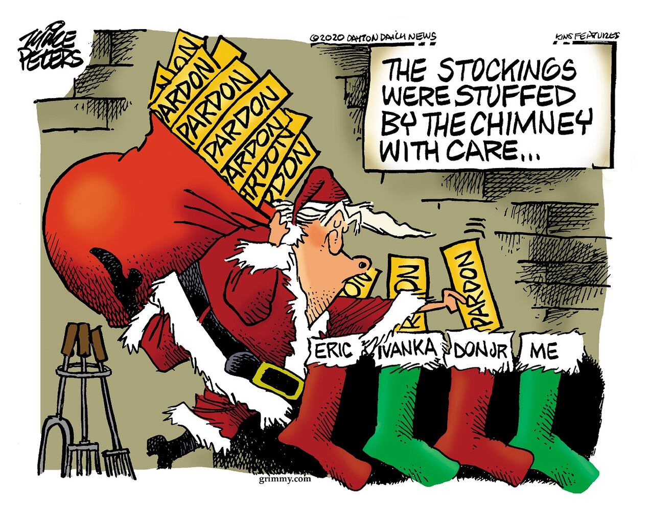 Week in cartoons: Biden's boot, presidential pardons and more