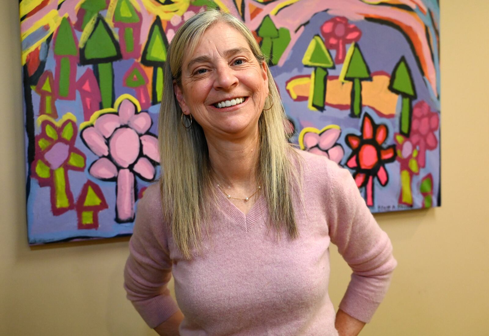 Lori Higgins is the CEO of Envision Partnerships, a Butler County organization that supports lifelong learning in the prevention of substance abuse, violence, gambling and other high-risk behaviors. Through education, advocacy, and action, Envision Partnerships empowers people, families, and communities to live healthy, safe and drug-free lives. MICHAEL D. PITMAN/STAFF