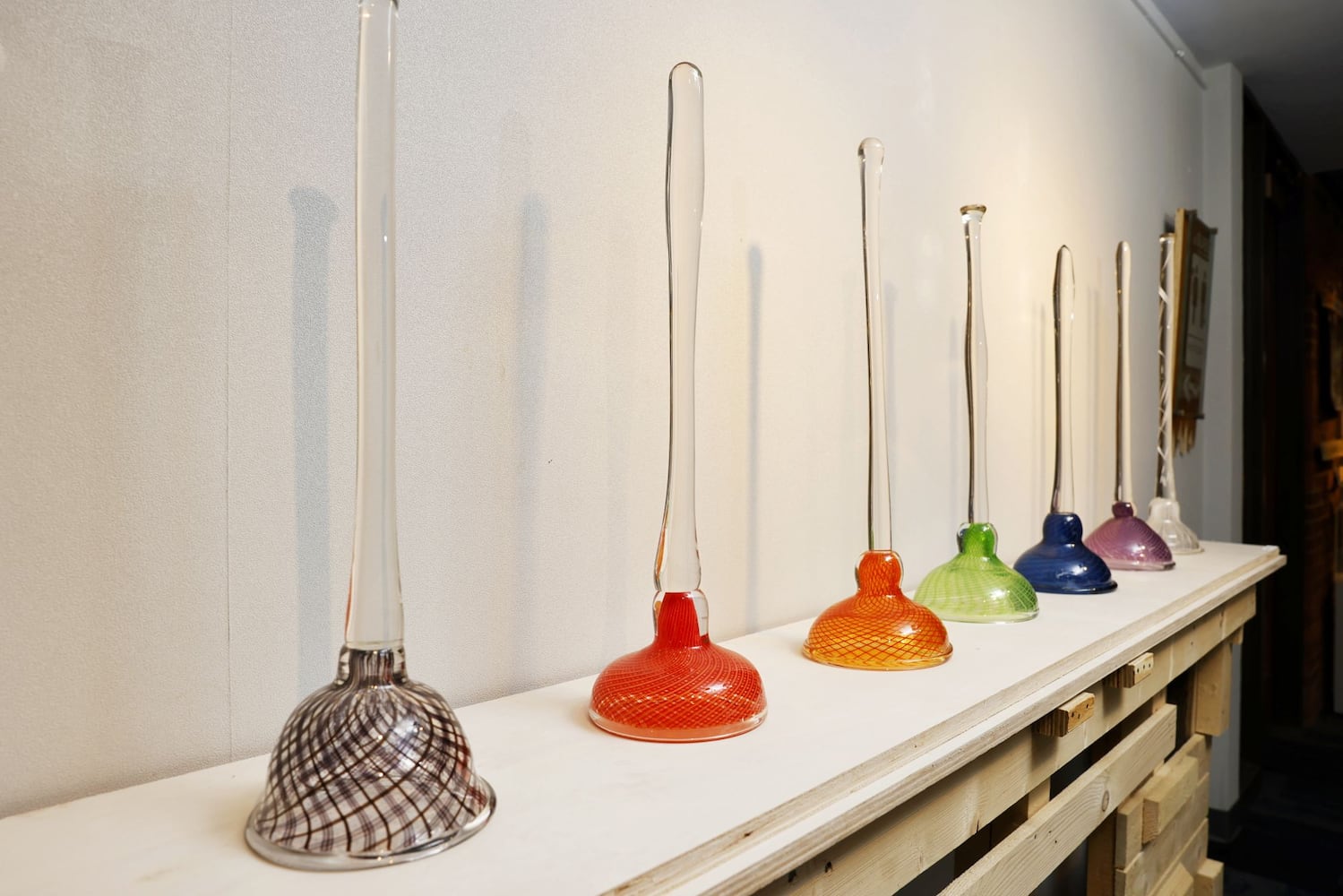 Darren Goodman Glass exhibit