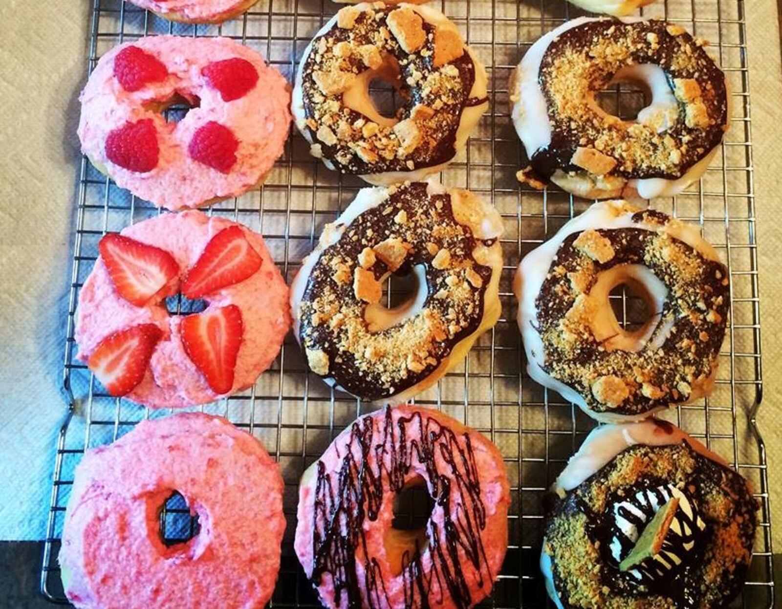Bear Creek Donuts is giving away free doughnuts for a year for its 2nd anniversary. Photo from Bear Creek Donuts a Facebook page
