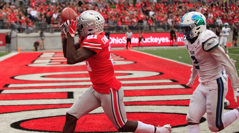 Ohio State against Tulane on Saturday, Sept. 22, 2018, at Ohio Stadium in Columbus. David Jablonski/Staff