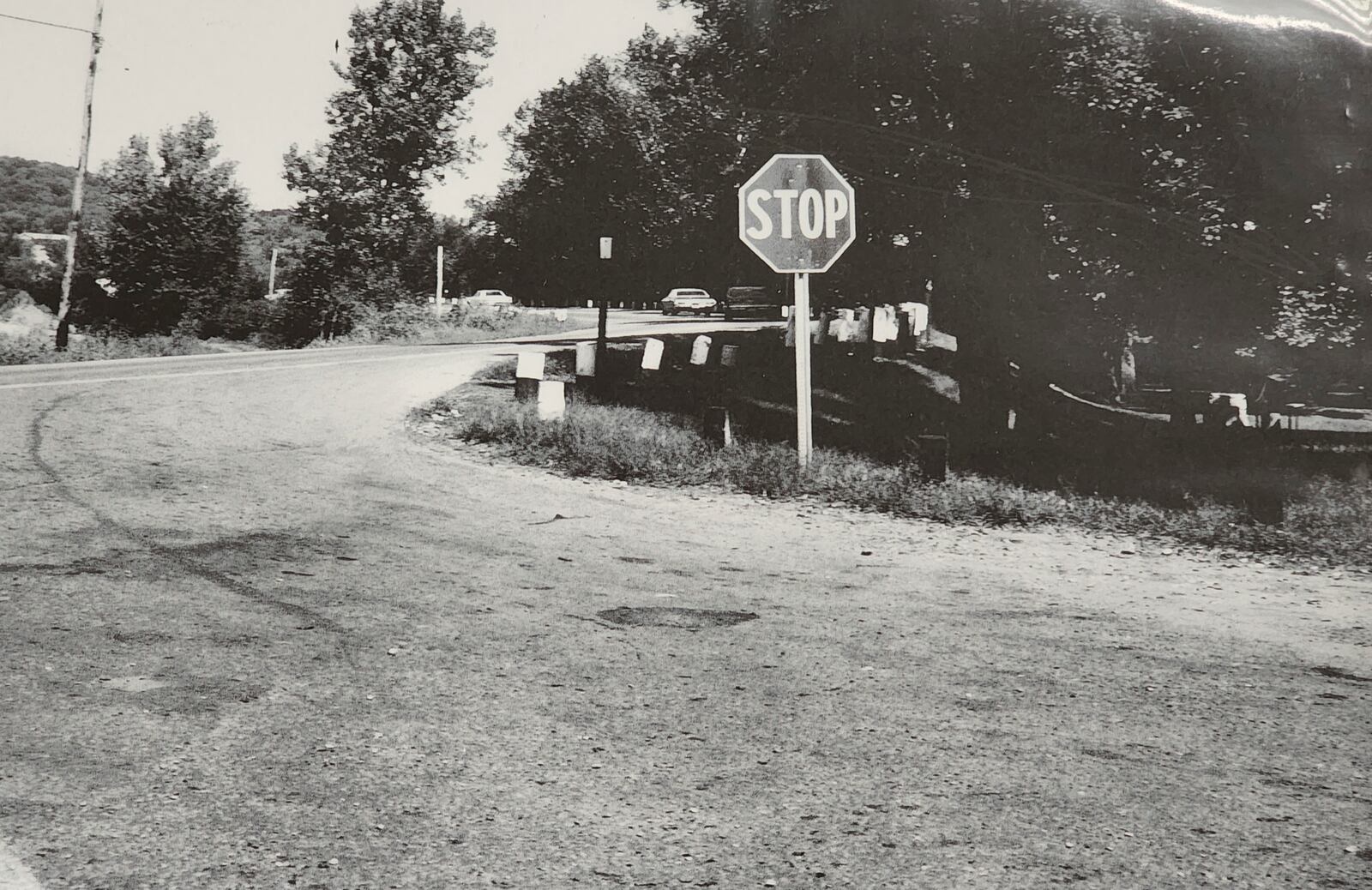 Detectives from the Butler county Sheriffs Office are looking into a cold case over 50 years old. Georg Ann Reiter was shot in the back and killed at a park along OH-128 in 1970. This is the park entrance. The park is no longer there. NICK GRAHAM/STAFF