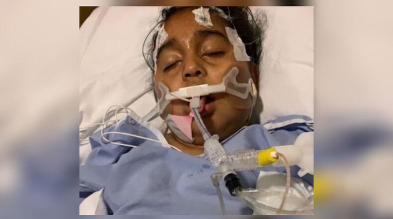 Dorielis Reyes, 9, a fourth-grader at Wildwood Elementary School is Middletown, is fighting for her life at Cincinnati Children's Hospital. SUBMITTED PHOTO