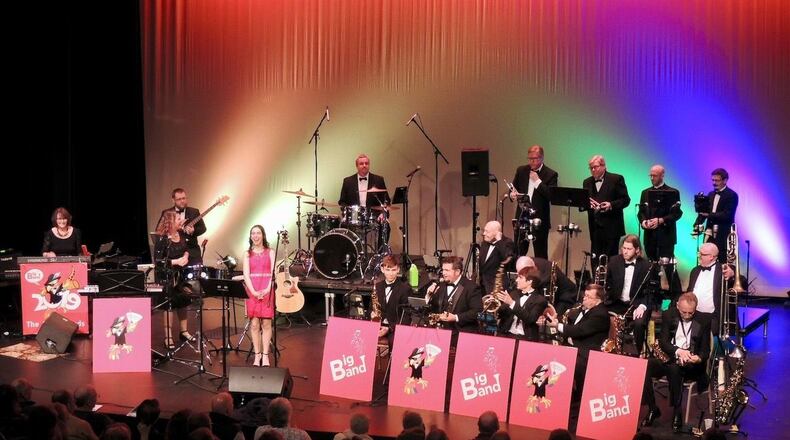 The Klaberheads will celebrate the band’s 90th anniversary this year. Fans can celebrate the milestone at several upcoming concerts, including “An Evening of Big Band” at Parrish Auditorium on Friday, Feb. 21, at 7 p.m. CONTRIBUTED
