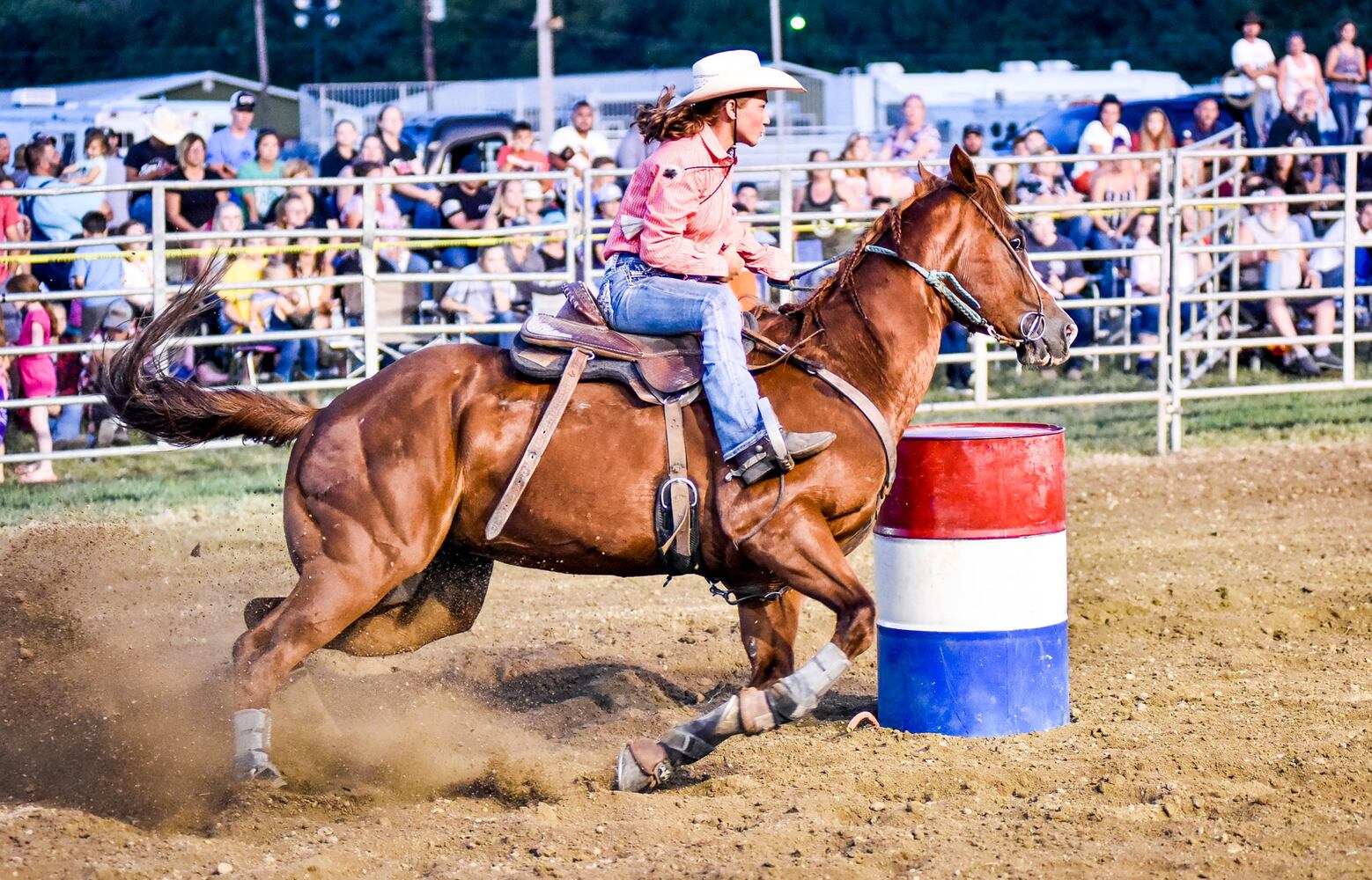Broken Horn Rodeo closes out the night Wednesday at the Butler County Fair