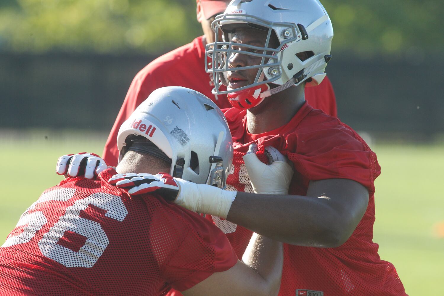 Ohio State freshmen begin practice