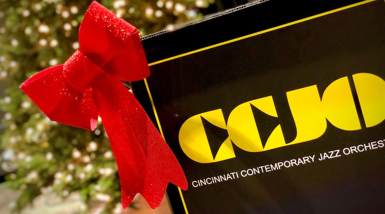 Provided/Suggested caption: The Cincinnati Contemporary Jazz Orchestra, featuring jazz vocalist Mandy Gaines, will perform “A Swingin’ Christmas” at the Fitton Center on Fri., Dec. 10 at 7:30 p.m. (Pictured: A photo from last year’s virtual “A Swinging Christmas” at the Fitton Center.)