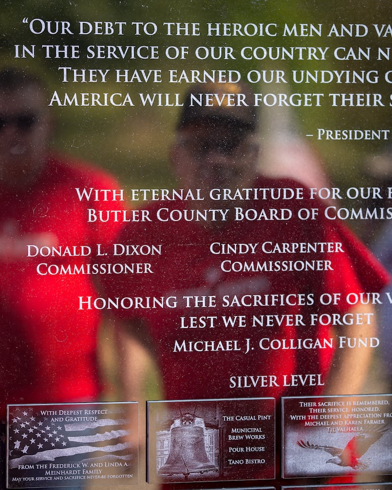 Butler County Veterans Memorial Rededication 2025
