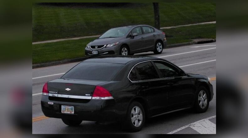 Warren County Sheriff's deputies are seeking Tyler Hagens who was seen in this vehicle. Investigators say he is wanted on charges of rape and pandering obscenities involving a minor.   CONTRIBUTED/WARREN COUNTY SHERIFF'S OFFICE