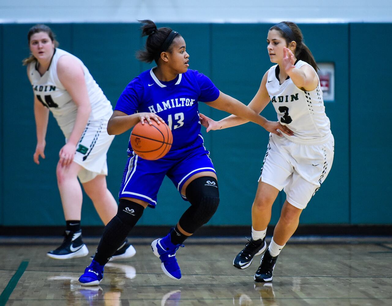 Badin vs Hamilton Girls Basketball