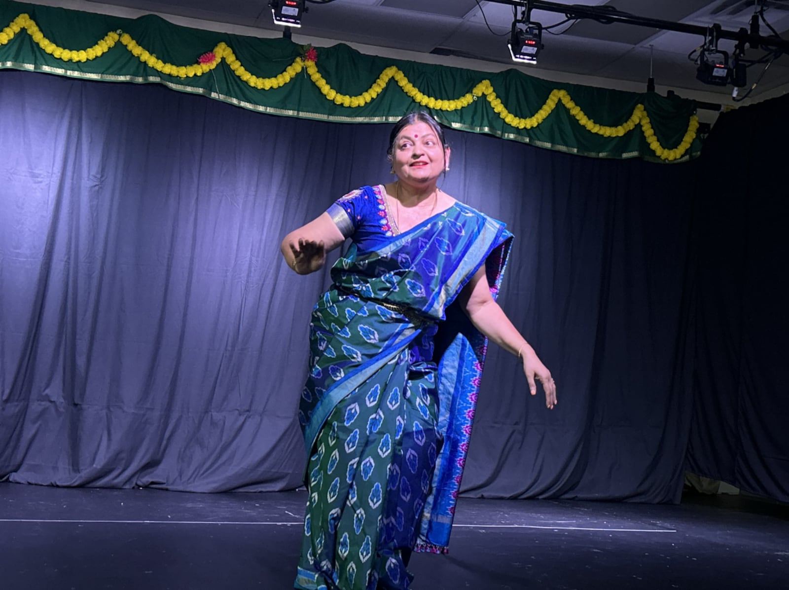 Anupama Mirle, the founder of the Nrityarpana School of Performing Arts. WCPO