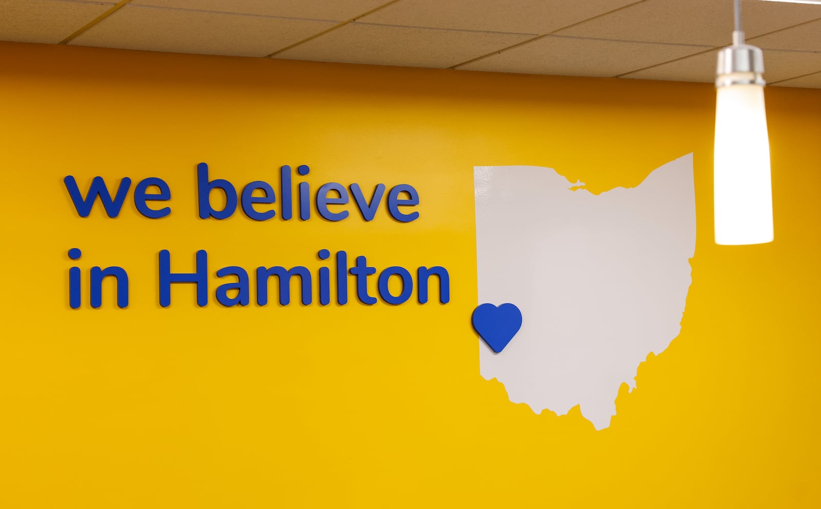 First Financial Bank is renovating its historic 300 High St. building in Hamilton, including preserving rare French wallpaper discovered during the project. The updated space will also feature a new public Community Room and a history wall highlighting the bank’s legacy. NICK GRAHAM/STAFF