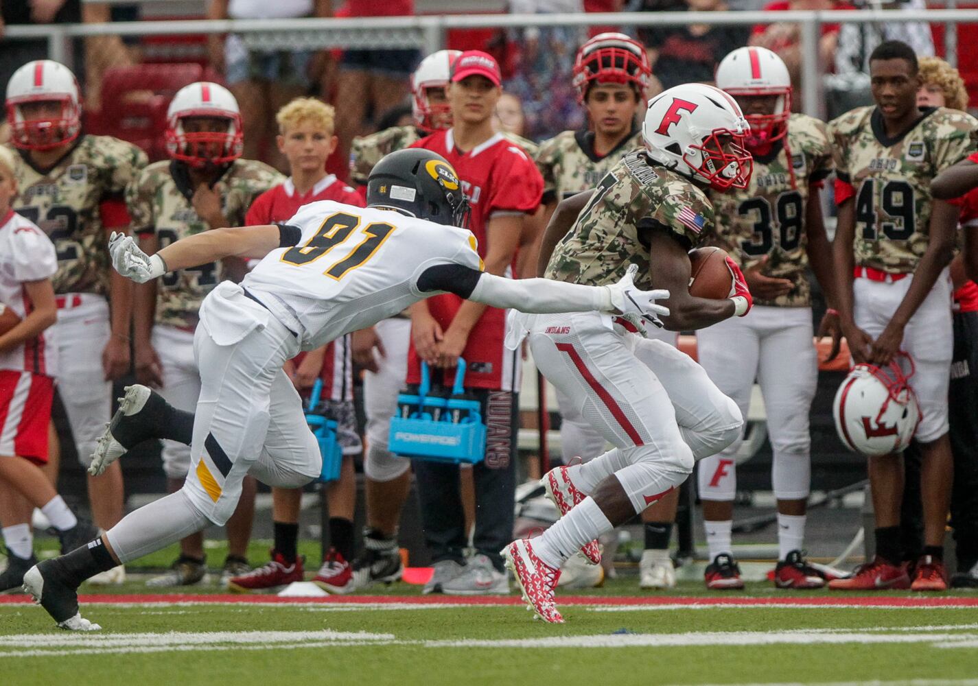 Fairfield beasts Centerville in season opener football