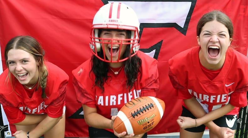 Student athletes will lead kids at sports stations at the Fairfield Alumni Stadium as part of Fairfield’s Back to School Bash on Saturday. FAIRFIELD CITY SCHOOLS/CONTRIBUTED