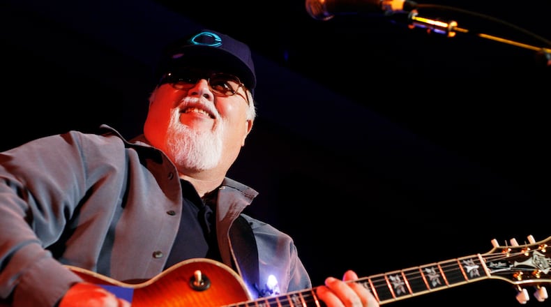 Gregg Clark plays with The Royal Blues during Blue Christmas 2008 Sunday, Dec. 14, 2008 at the Manchester Inn in Middletown, Ohio. Staff photo by Nick Graham
