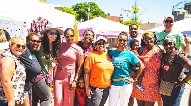 The Hamilton Juneteenth Celebration in 2022 that took place in Marcum Park. PROVIDED