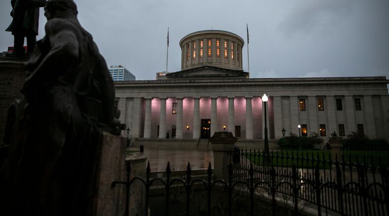 Two pastors are seeking election in November to the 47th Ohio House District seat, which represents western and northern Butler County, including the cities of Hamilton and Oxford. (Maddie McGarvey/The New York Times)