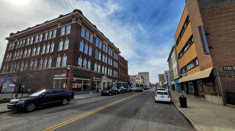 City Council approved a six-month moratorium on certain types of medical-related businesses opening in the downtown arts and entertainment district. The area includes from the Great Miami River to the railroad tracks near Central Avenue and University Boulevard. NICK GRAHAM / STAFF