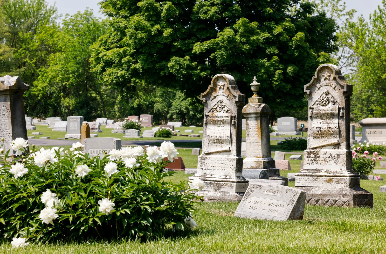 Grants totaling more than $64,000 from the W. E. Smith Family Charitable Trust have been approved for 23 history-related projects from libraries, museums, school programs and other organizations across Southwestern Ohio. New London Cemetery Association was one of the recipients to fund restoration of the cemetery’s original record book dating to the beginning of the cemetery in 1867. NICK GRAHAM/STAFF