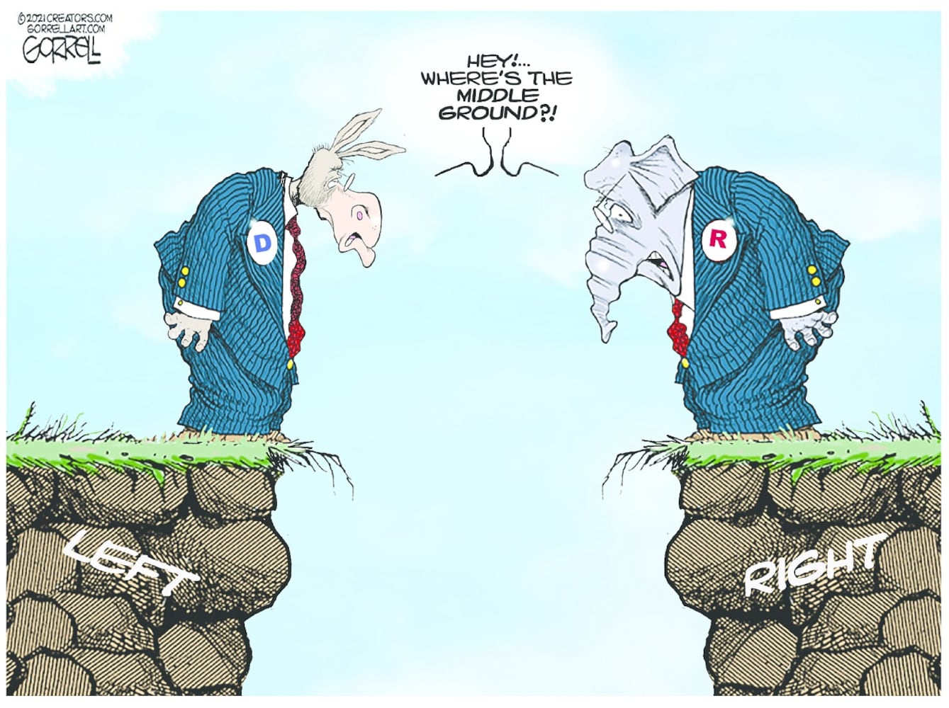 WEEK IN CARTOONS: Gen. Colin Powell, supply chain woes and more