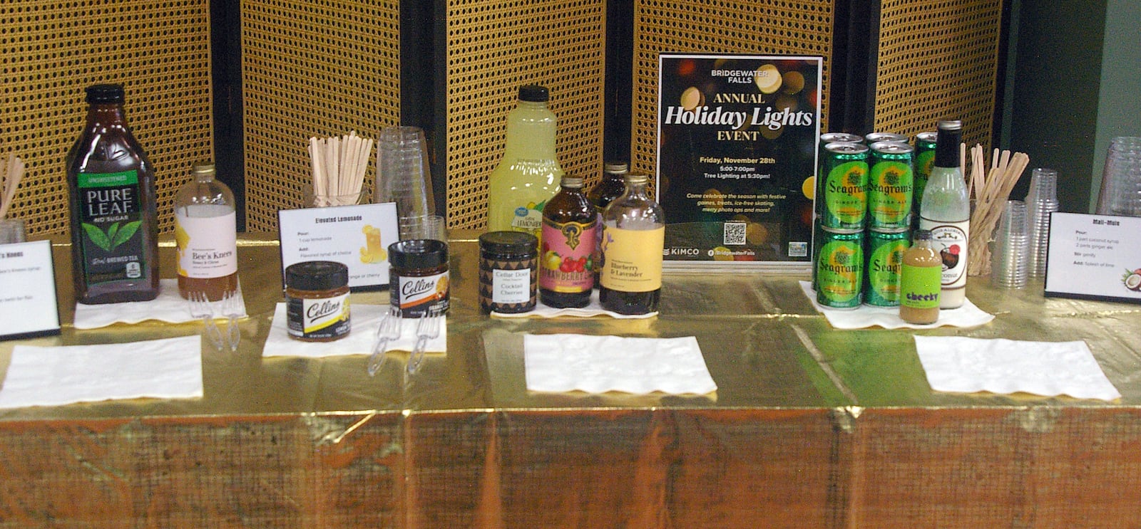 Everything But the Bottle has a mixing station for customers to experiment with creating new alcoholic and non-alcoholic drinks. SUE KIESEWETTER/CONTRIBUTED