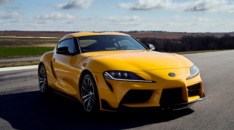 A year after its world debut, the Toyota GR Supra is back for 2021 with more horsepower and a four-cylinder option. The 3.0 and 3.0 Premium grades will now boast 382 HP from its 3.0-liter inline six-cylinder engine, and for the first time in the U.S., Supra will come with an available turbocharged 2.0-liter four-cylinder in the 2.0 grade. Toyota photo