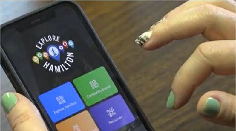 The 'Explore Hamilton' app has been downloaded 1,189 times in its first 10 days. PROVIDED