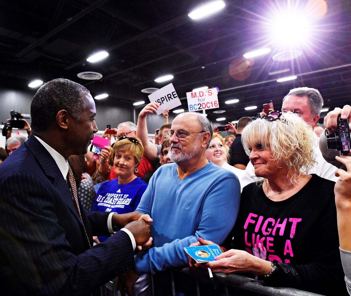 Ben Carson Rally in Sharonville