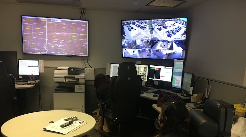 Middletown Division of Police has three 911 operators working around the clock, said Shelley Meehan, communication supervisor. She said the county’s Smart911 system is “very beneficial.” RICK McCRABB/STAFF