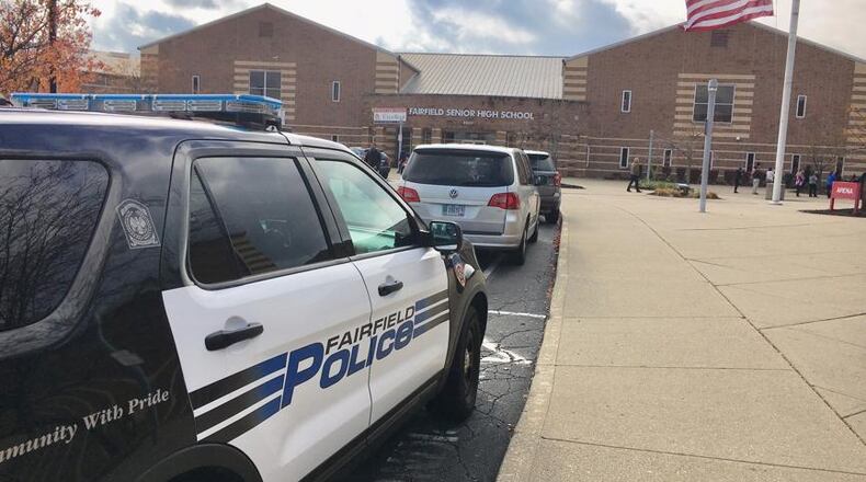 A Fairfield High School sophomore was charged with a felony weapons possession charge after bringing two folding knives to school on Wednesday, Jan. 8, 2020. FILE
