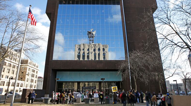 The federal building in downtown Dayton that houses the local IRS offices. TY GREENLEES / STAFF