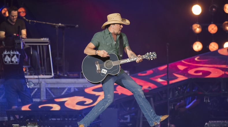 Popular country singer Jason Aldean will perform at Riverbend Music Center on July 22. CONTRIBUTED