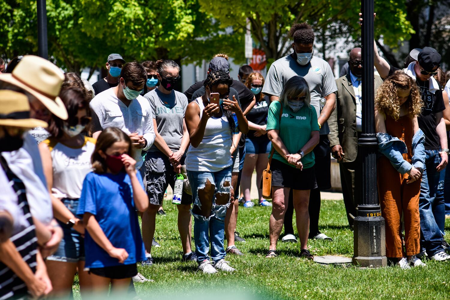 Prayer Vigil held at Bailey Square in Hamilton