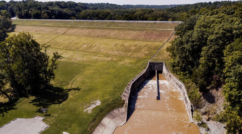 The Germantown Dam. Source Miami Conservancy District