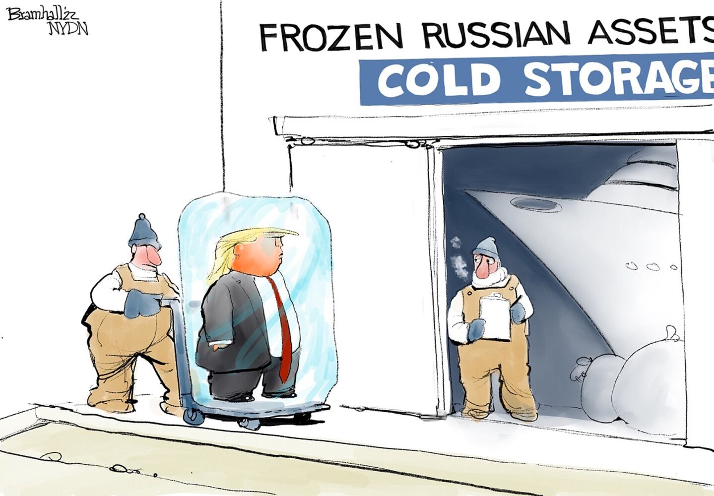 WEEK IN CARTOONS: Ukraine, Putin, baseball lockout and more