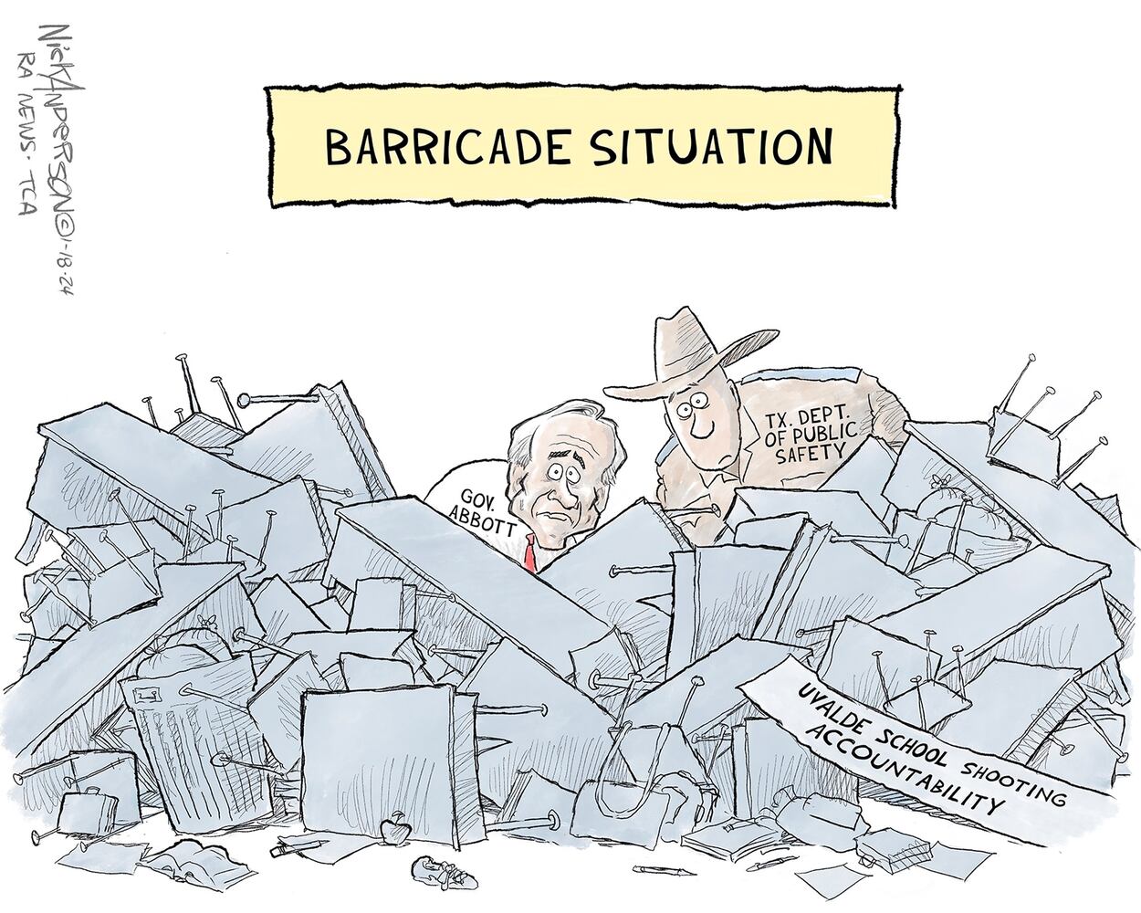 CARTOONS: Nick Anderson, Jan. 20, 2024