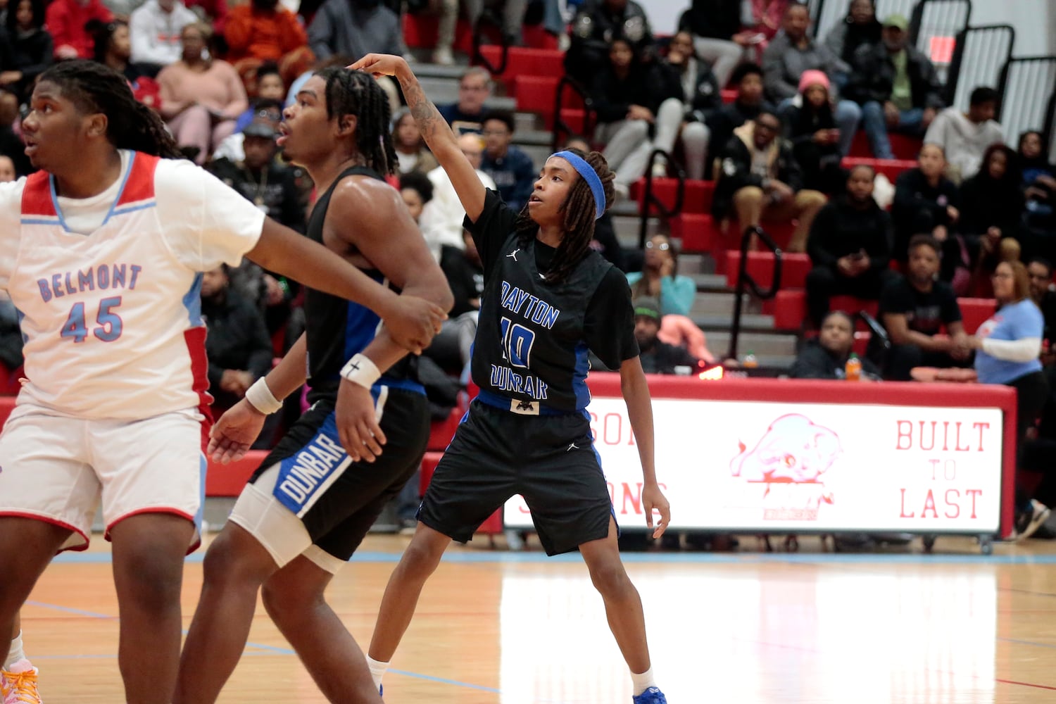 Dunbar Belmont basketball