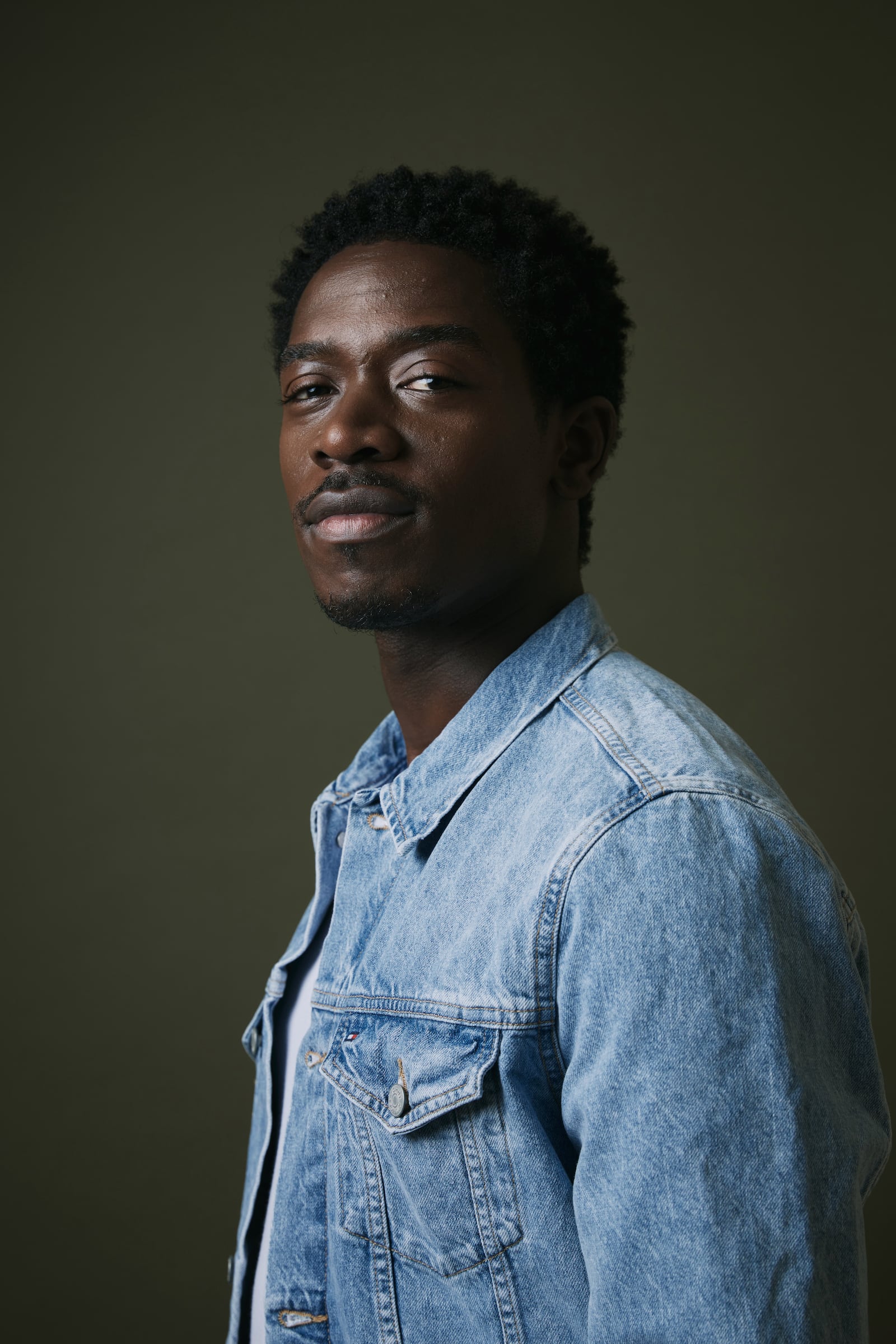 Damson Idris poses for a portrait to promote "F1 The Movie" on Tuesday, June 17, 2025, in New York. (Photo by Taylor Jewell/Invision/AP)