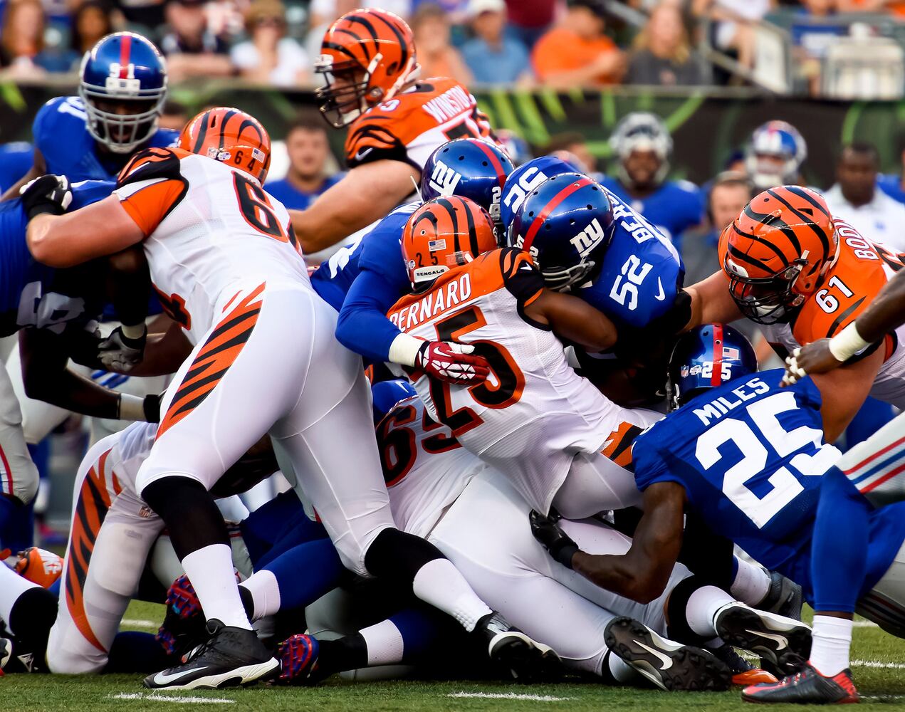 Bengals vs Giants preseason