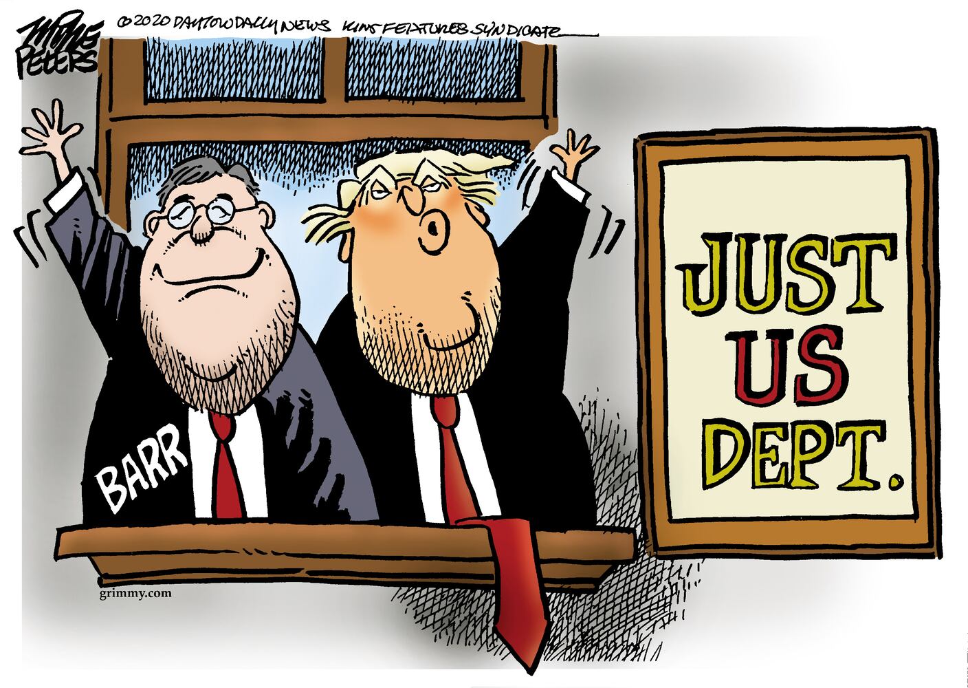 2020: The best of Pulitzer Prize winner Mike Peters political cartoons