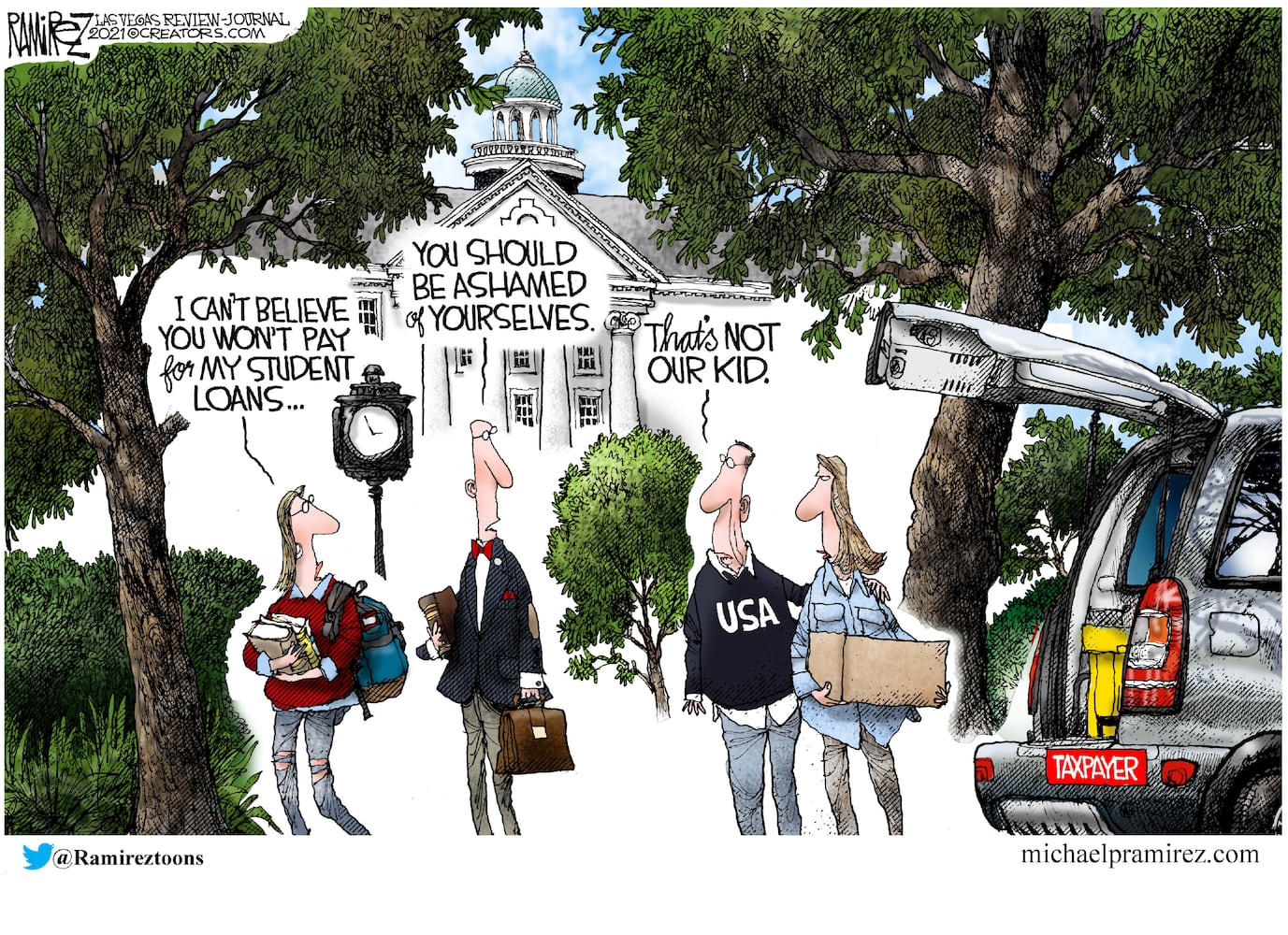 Week in cartoons: Frigid Texas, Rush Limbaugh and more