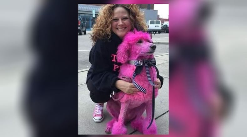 Sarah Risner, owner of The Pink Poodle pet grooming business in Middletown. CONTRIBUTED