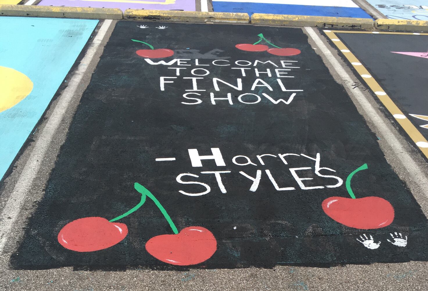 Fairfield High senior parking lot