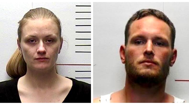 Heather Shepard and Daniel Capps were arrested March 18, 2022 in Middletown. MPD/CONTRIBUTED