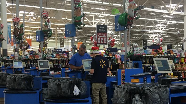 Walmart now offers grocery delivery in the Dayton area. KARA DRISCOLL/STAFF
