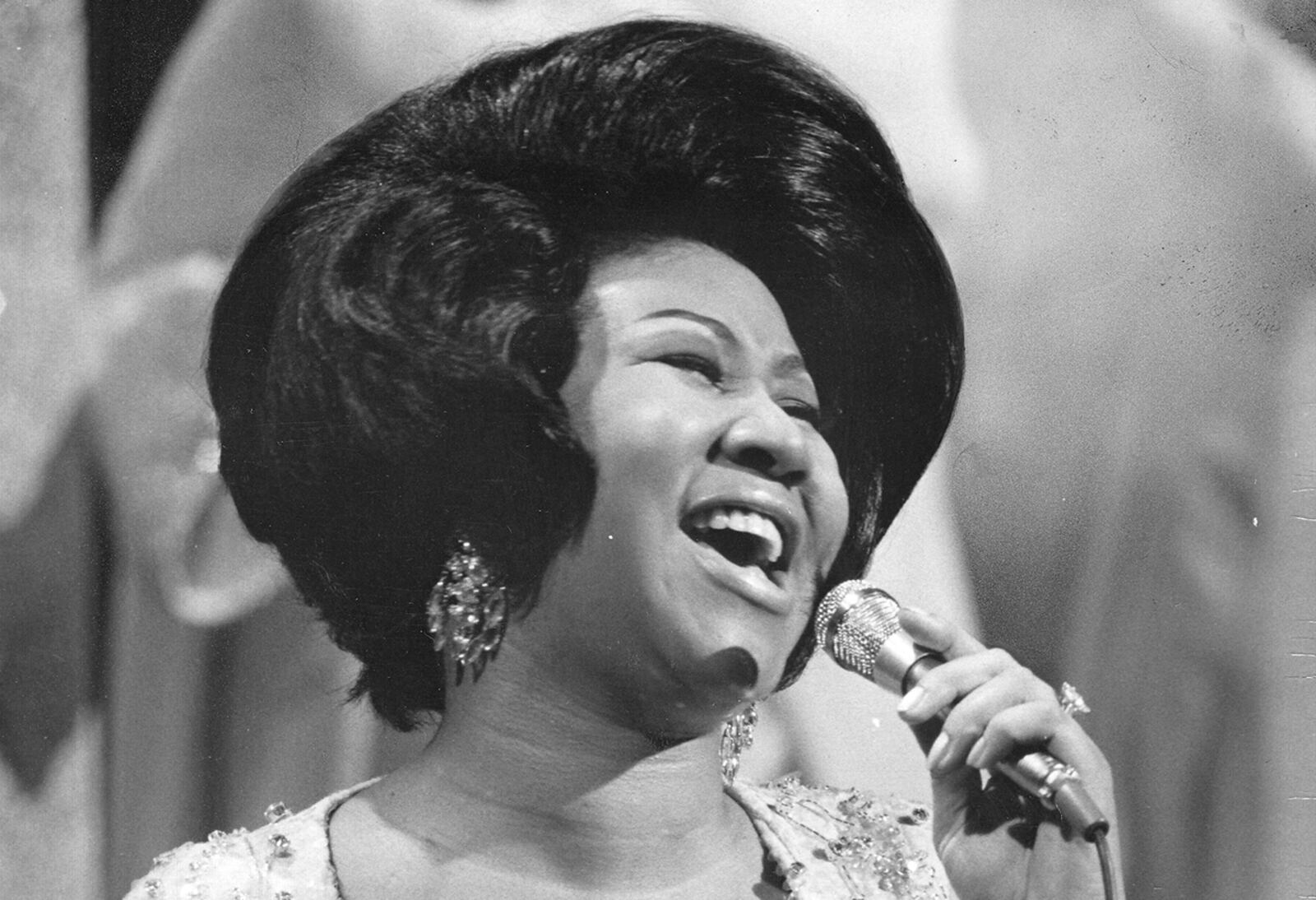 Aretha Franklin in a publicity photo from 1969. DAYTON DAILY NEWS / WRIGHT STATE UNIVERSITY SPECIAL COLLECTIONS
